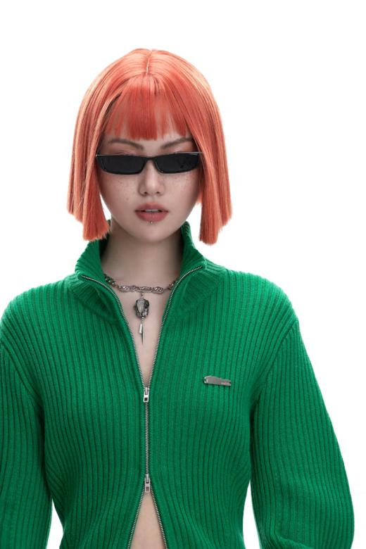 收腰式显瘦毛衫外套 商品图1