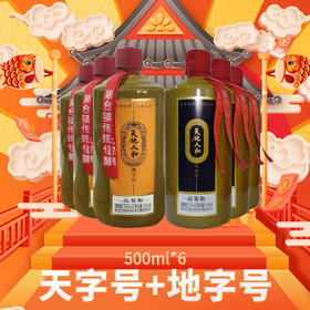 天地人和天字号+地字号整箱装500mlx6