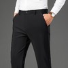 秋冬季男士厚款休闲西裤中年商务休闲高弹简约正装长裤 商品缩略图0