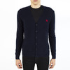 BURBERRY 巴宝莉 男士刺绣徽标长袖羊绒衫 深蓝色 3973846 41000 商品缩略图1
