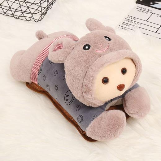 暖手袋【趴趴动物充电热水袋】可爱毛绒 暖手宝 暖胃暖水袋  商品图3