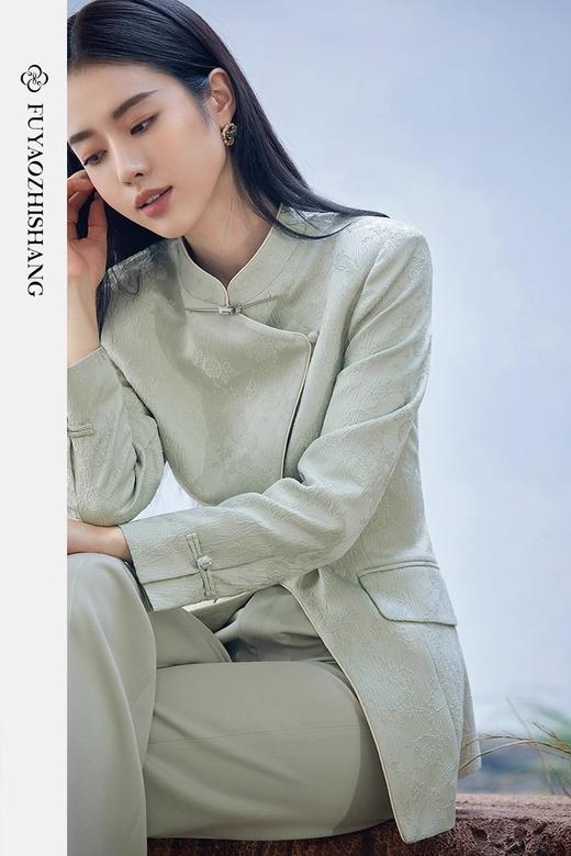 扶摇 新中式国风主持演讲新款个性复古设计感小西装外套女 商品图4