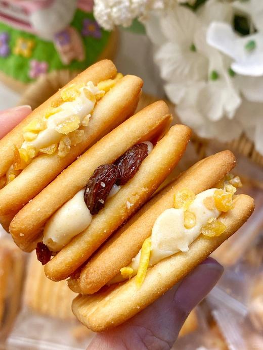 【田园市集奶酥饼干】3包29.9！😋整颗果粒+牛轧夹心+奶酥曲奇😍 ✅芒果🥭、蔓越莓、葡萄🍇三个口味 🍪牛轧糖+整颗果干+奶酥曲奇 商品图5