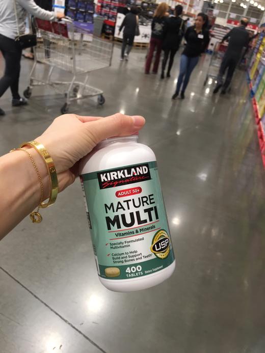 kirkland 50岁以上多种维生素富含人体所需的各种维生素、脂肪酸和矿物质！美国代购，无中文标签，介意慎拍! M 商品图3