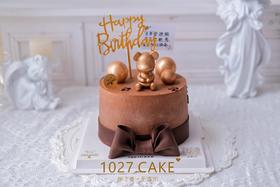 1027CAKE |  ins风  翻糖蝴蝶结装饰  暴力熊