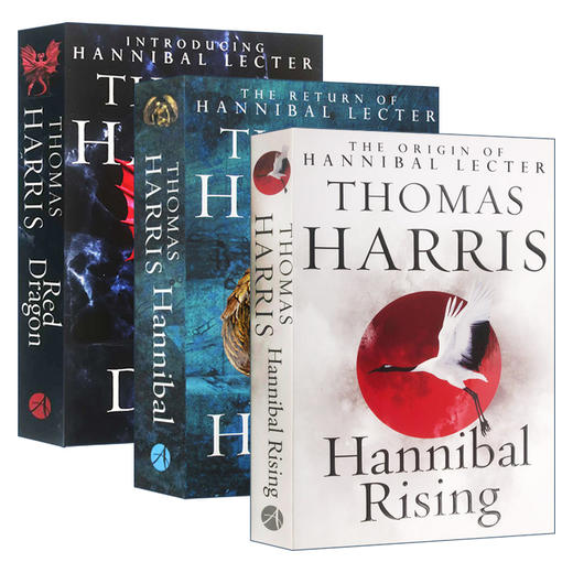 沉默的羔羊系列3本套装 英文原版 Hannibal Lecter Series 好莱坞同名电影 英文版心理悬疑小说 汉尼拔 现货正版进口原版英语书籍 商品图1