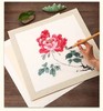 国画宣纸卡纸33×33cm10张/包 半生熟书法作品纸水墨画毛笔美术正方形内白外仿古工笔画画裱框加厚画纸 商品缩略图0