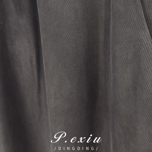 01-1潘依绣丁丁宠粉 定制铜氨丝松紧腰休闲裤 W-6010 商品图2