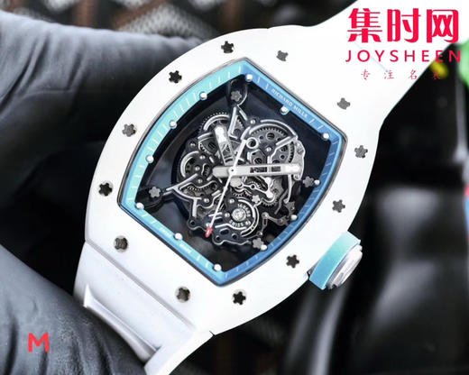 理查德·米勒 RICHARDMILLE卓越工艺呈现RM055白陶 · RM055黑陶 男士机械腕表 商品图2