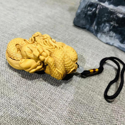 祥龙°黄杨木挂件/手把件 商品图2