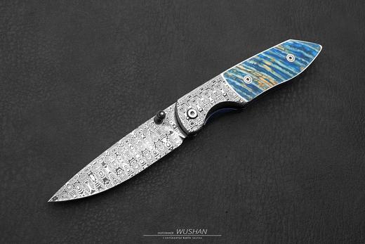 三希堂  现代刀系列  经典大马小折  未开刃 商品图1