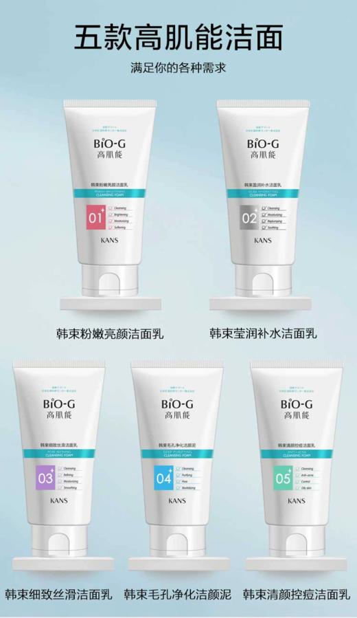 韩束高肌能洁面乳100ml-新老包装随机发 商品图5