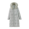 鹿向南《海德庄园》灰蓝色羽绒服女2023秋冬款高级感气质时尚外套 商品缩略图4