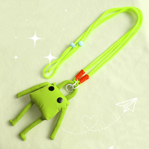 ESCASE 手机挂绳斜挎萌宠机器人挂绳 商品图5