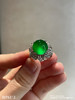 老坑玻璃种艳绿蛋面戒指【3076312】具体价格微信咨询 商品缩略图2