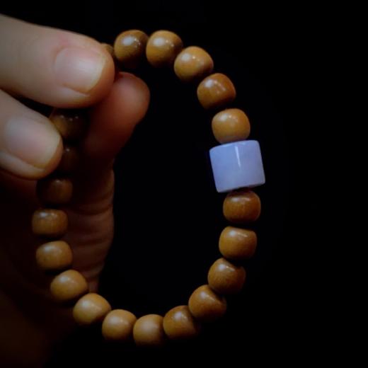 紫罗兰翡翠路路通（送印度老山檀木串） 商品图1