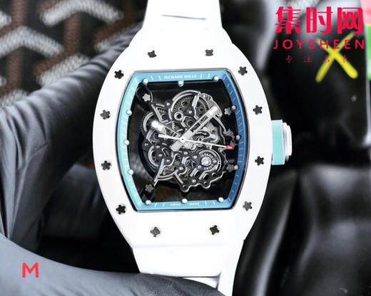 理查德·米勒 RICHARDMILLE卓越工艺呈现RM055白陶 · RM055黑陶 男士机械腕表 商品图0