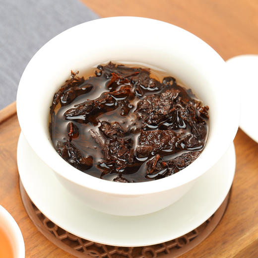 茂圣丨金花六堡砖 广西六堡茶 黑茶 2015年原料 960g 商品图4