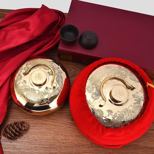 铜壶-纯铜加厚，加入适宜温度的热水，盖紧即用，方便、简单；推背、暖宫、暖胃、暖被窝原价72元会员价60 商品图2