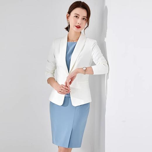 IWY/西装套装裙两件套女夏新款小个子气质连衣裙置业顾问OL工作服 C0621+Q0864 商品图0
