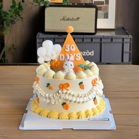 可爱兔兔蛋糕E款