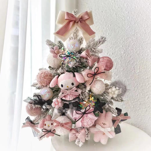 23圣诞树家用迷你儿童圣诞装饰礼物小型ins风圣诞节桌面摆件网红 商品图5