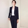 IWY/藏青色西装套裙气质女神范高端酒店前台接待职业工作服套装23CS377-L 商品缩略图1
