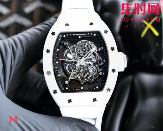 理查德·米勒 RICHARDMILLE卓越工艺呈现RM055白陶 · RM055黑陶 男士机械腕表 商品图8