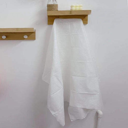 棉花生命一次性便携浴巾1条装/70*100cm   旅行便携单独装加厚加大干湿两用  2条起拍 商品图0