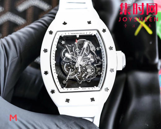 理查德·米勒 RICHARDMILLE卓越工艺呈现RM055白陶 · RM055黑陶 男士机械腕表 商品图7