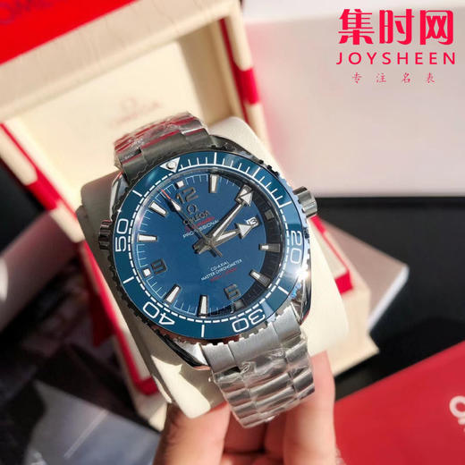 OMEGA欧米茄海马系列600米"蓝海马"潜水男士机械腕表
机芯：搭载进口西铁城 商品图0