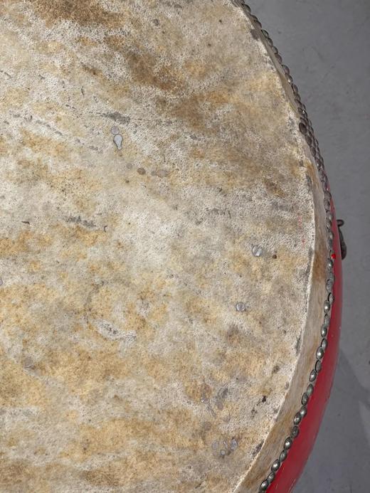 髹红漆牛皮面大鼓，顺丰包邮 商品图11