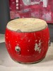 髹红漆牛皮面大鼓，顺丰包邮 商品缩略图2