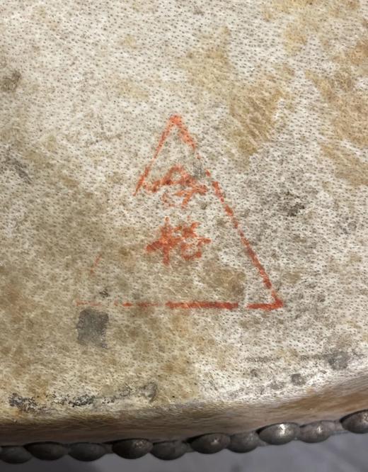 髹红漆牛皮面大鼓，顺丰包邮 商品图13