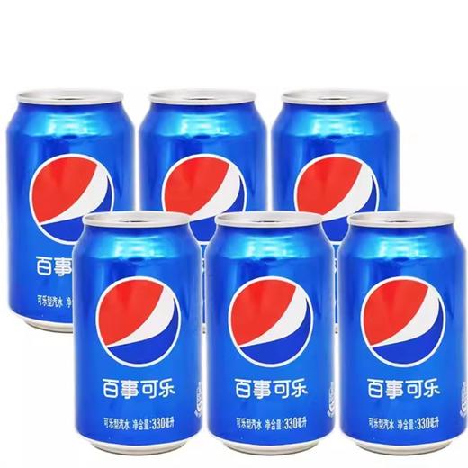 可乐罐装汽水饮料330ml*/6瓶 商品图2