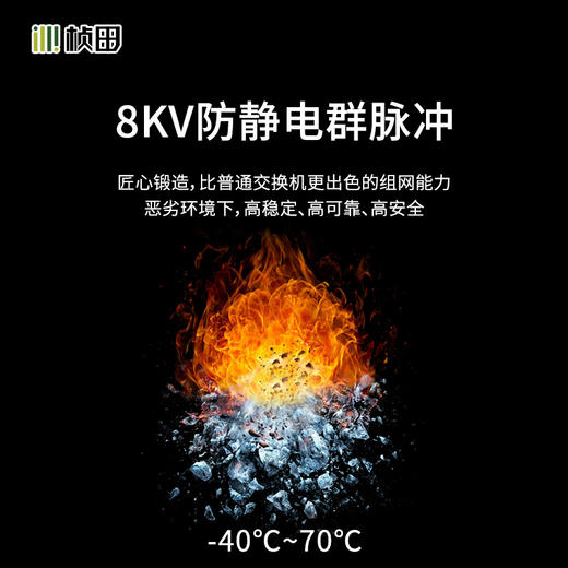 1光16电全千兆二层云网管交换机(16G+1F/全电压)MG2117EL(桌面式） 商品图3