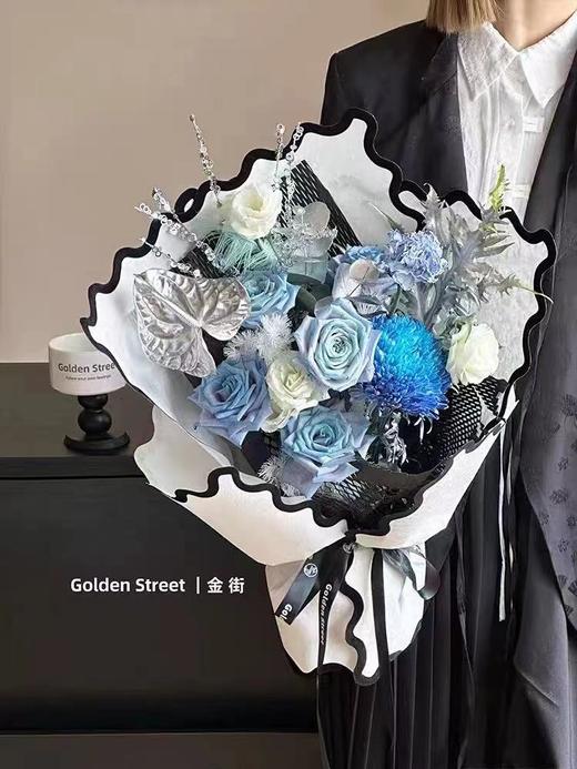 情人节新品---植绒金边纸（5张） 商品图4