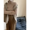 【高领设计！百搭修身显瘦】十色堆堆领羊绒打底衫秋冬保暖纯色高领百搭修身显瘦针织打底衫女，温暖而纯色的设计，让你轻松驾驭各种搭配。 商品缩略图9