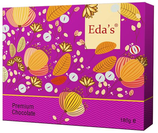 （意大利）艾达的世界精选牛奶巧克力制品（紫色礼盒）180g 商品图0