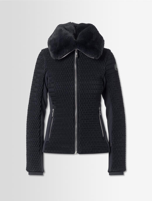 Fusalp - Montana Thindow  - Marin - 女装 - 滑雪夹克 - 深蓝色 商品图0