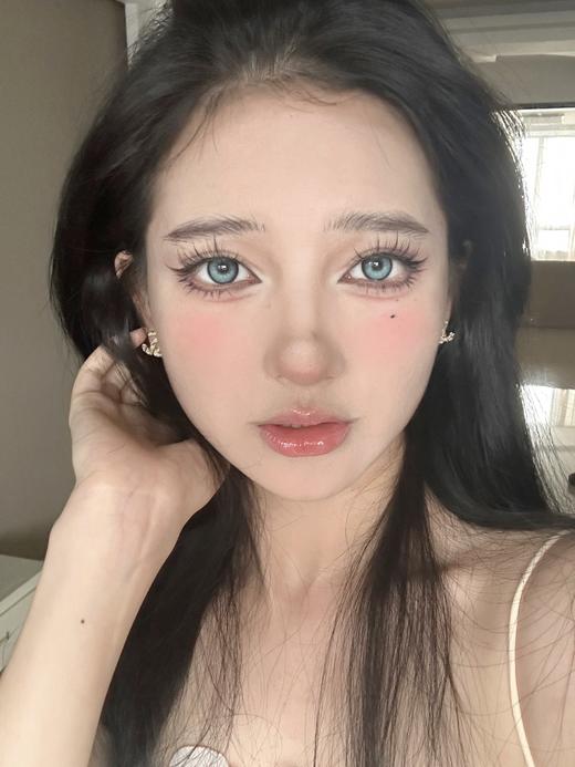 favorr beauty 绝代妖姬 混血蓝色 14.0mm  年抛 含硅水凝胶 商品图4