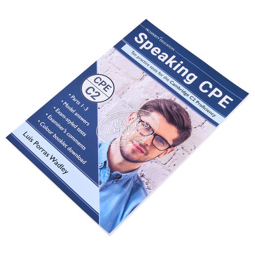 预售 【中商原版】Speaking CPE 10 practice tests Cambridge C2 Proficiency 口语提升 剑桥CPE考试C2等级10套模拟练习测试 2022 商品图2