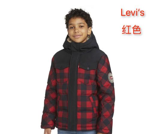 Levi's李维斯青少年秋冬保暖外套,质量爆好的李维斯大童棉服来了！美国代购，无中文标签，介意慎拍! M 商品图5