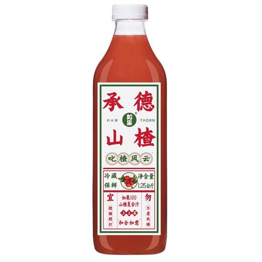 如果100山楂复合汁1250ml 商品图0