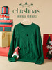 【专属特价】熙世界圣诞绿色毛衣冬季氛围感穿搭宽松慵懒针织衫 商品缩略图2