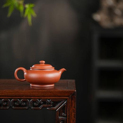 潘壶二式 130cc 小煤窑朱泥 作者陈栋 宜兴紫砂 商品图1