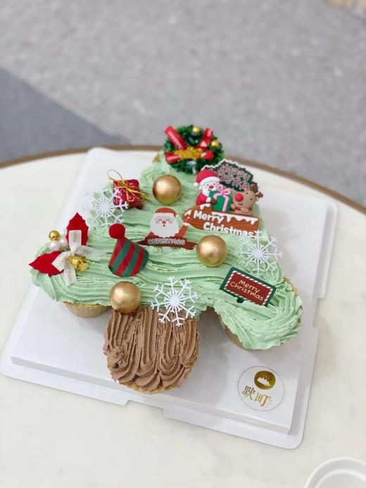 圣诞主题D款•纸杯蛋糕组合圣诞树 商品图0