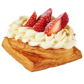 草莓奶油丹麦酥