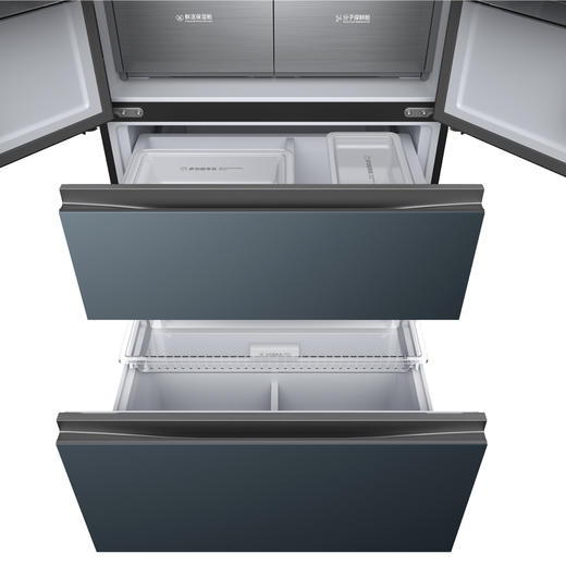 TCL 540升法式多门 超薄零嵌系列 分子级保鲜 一级能效大容量冰箱R540P12-DQ 商品图5