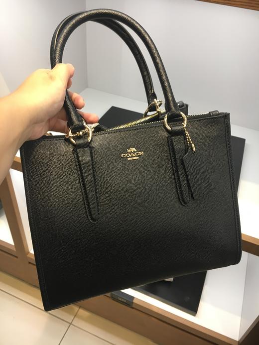 美现！Coach 经典小号蝙蝠包秋千包 黑色只要￥850直邮到手 商品图4